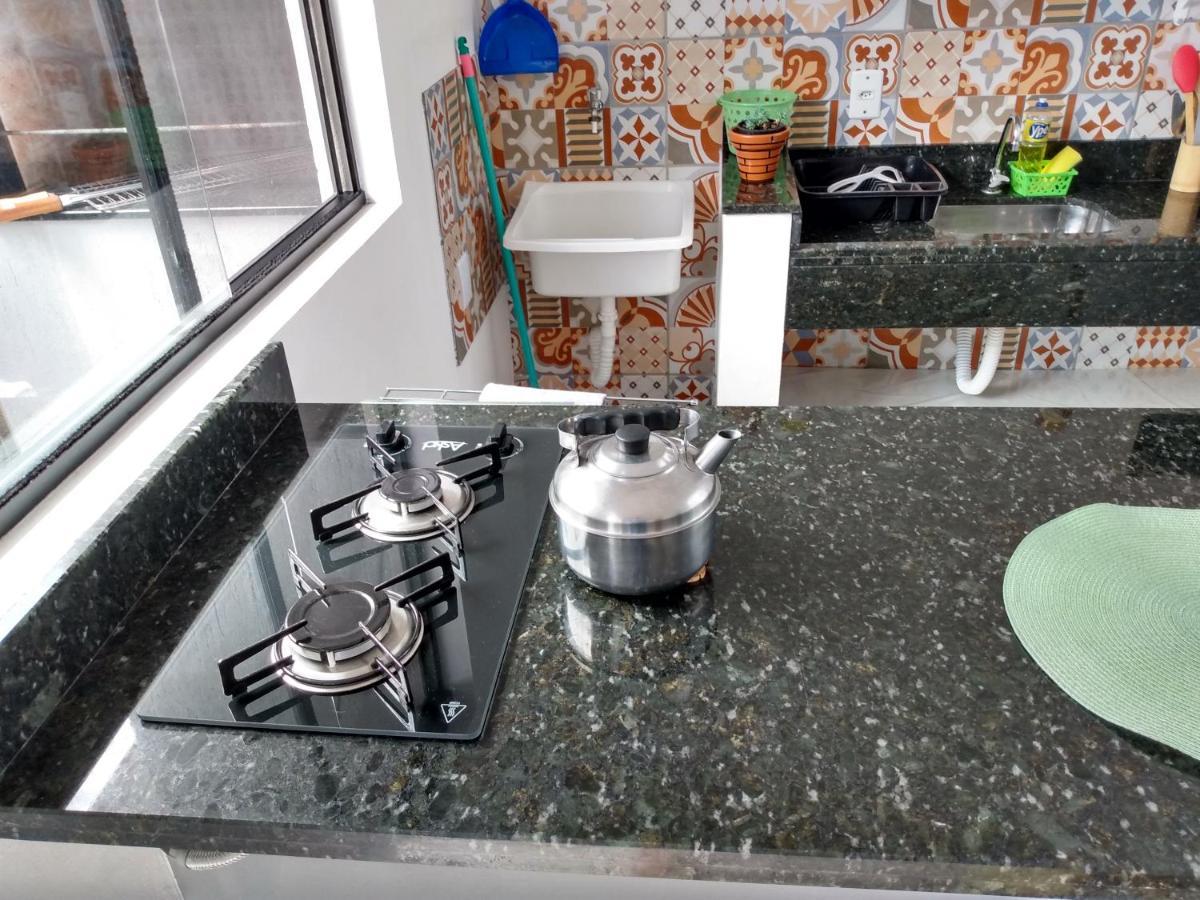 加罗帕巴Flats Da Barrinha Da Ferrugem A 500Mt Do Mar别墅 外观 照片